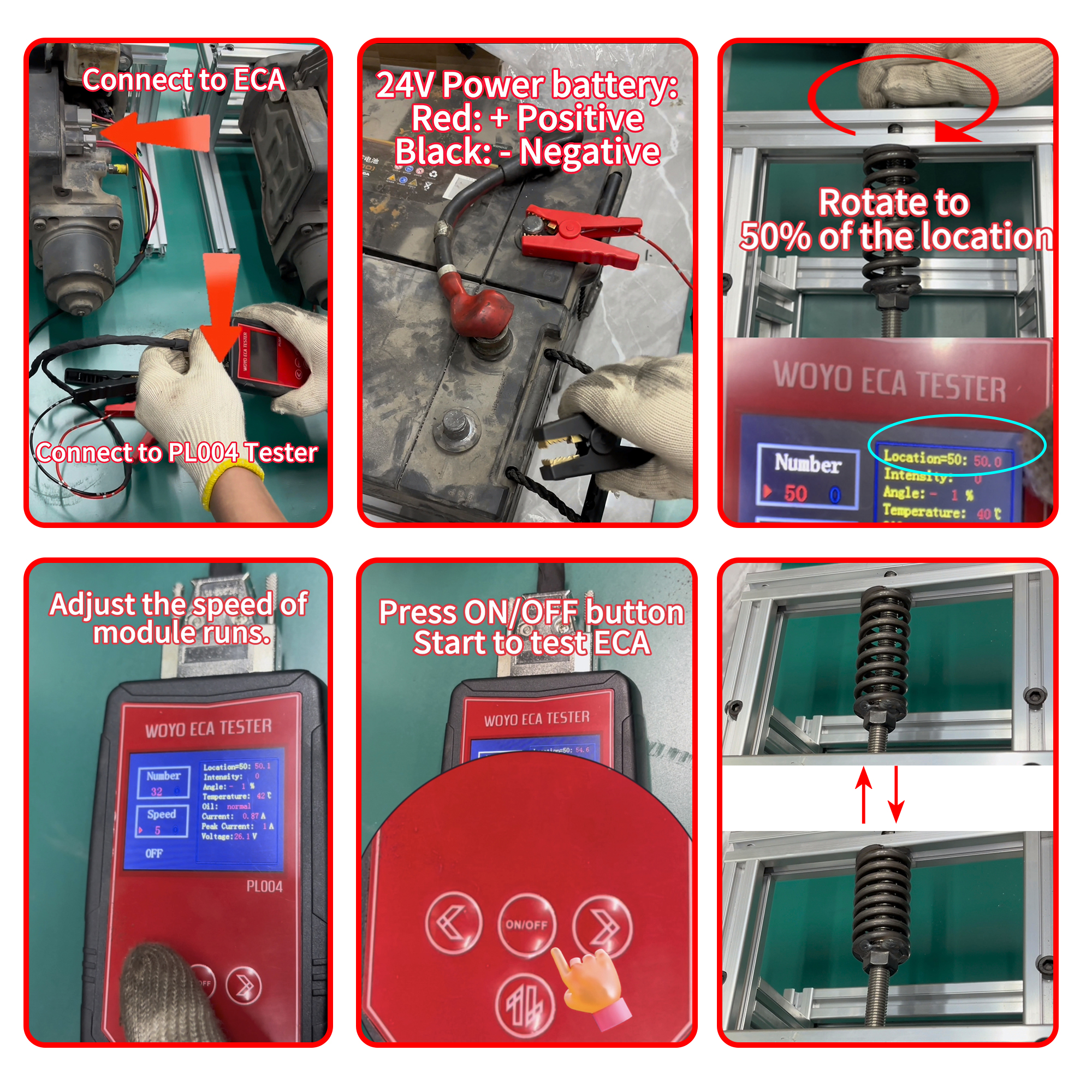 Workshop Tools Bench - WOYO PL004 ECA Tester for Scania