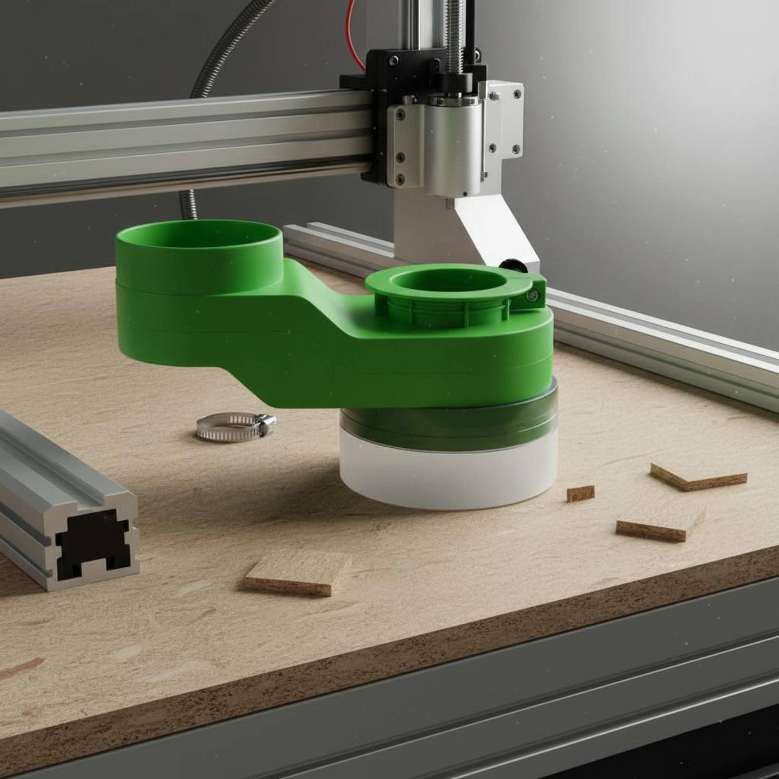 Tools Workshop - Spindle Dust Cover Clean Cutting CNC