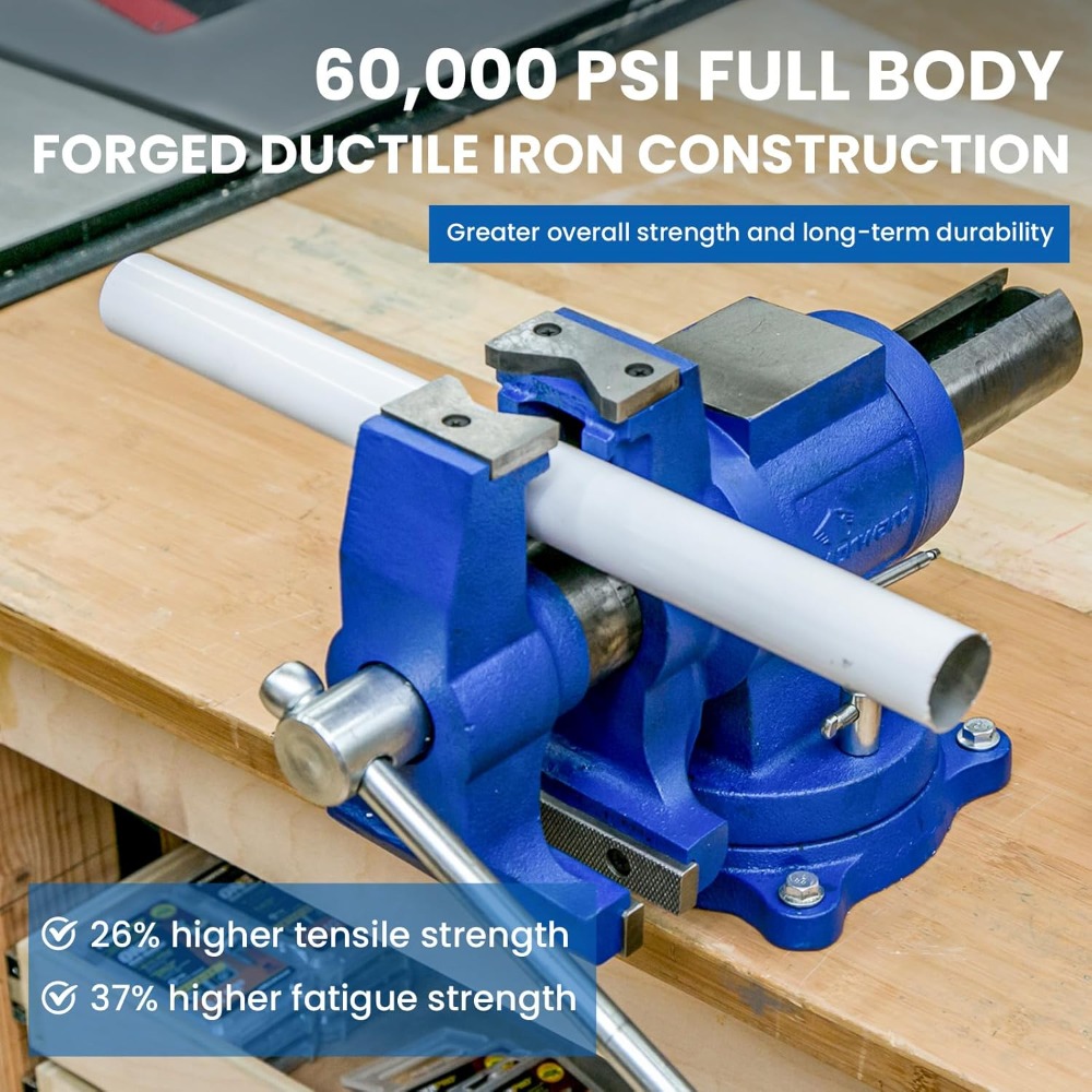 Workshop Tools Bench - 5 Inch Heavy Duty Bench Vise