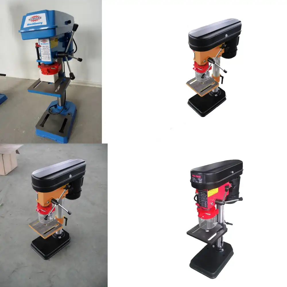 Drill Press Bench - 13mm Drill Press Machine Blue Colored