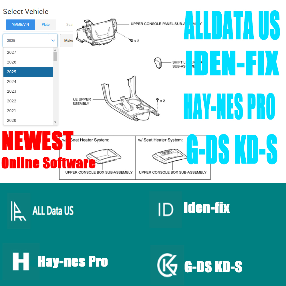 Workshop Tools Online - Alldata US Hay-nes pro ID-FIX G-DS