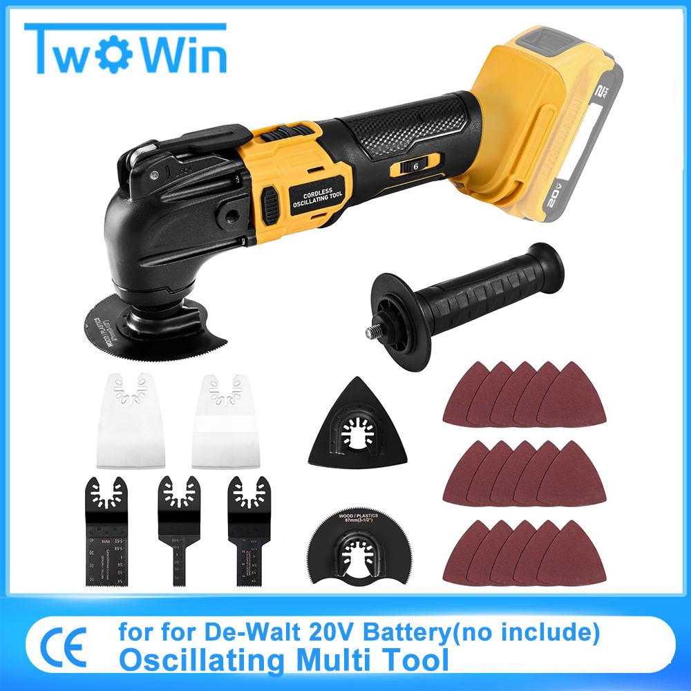 Power Tools For Workshop - Oscillating Multi Tool Cordless Electric Woodworking