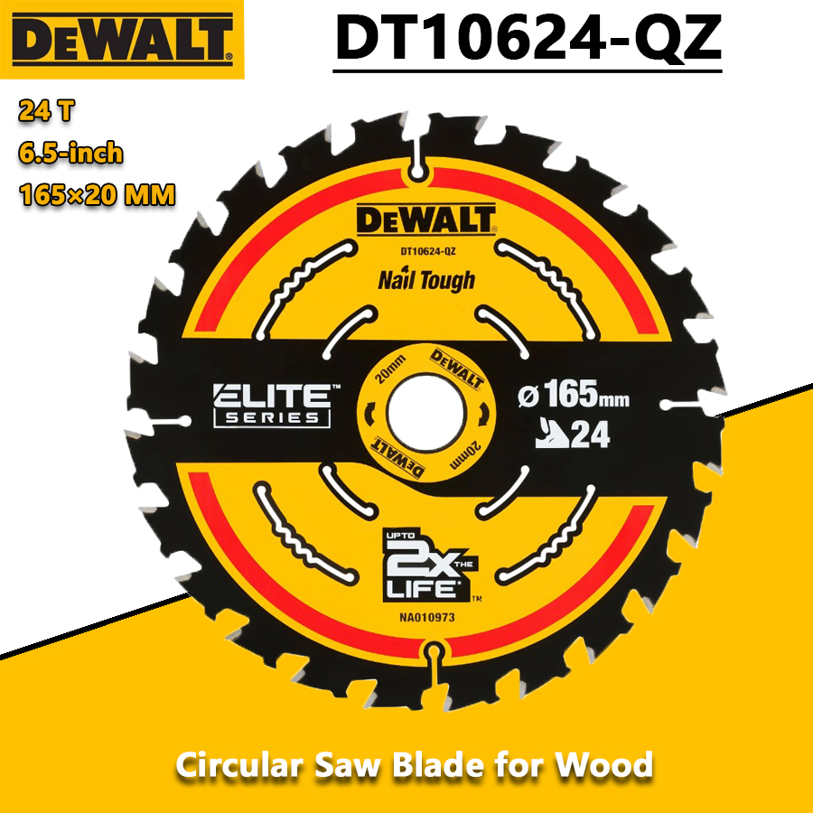 Tools Workshop - DEWALT DT10624-QZ 1/3pcs 24T Construction Circular