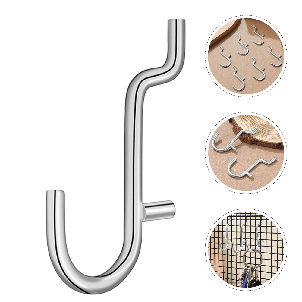 Workshop Use Tools - 40Pcs Sturdy Pegboard Tool Hooks Stainless