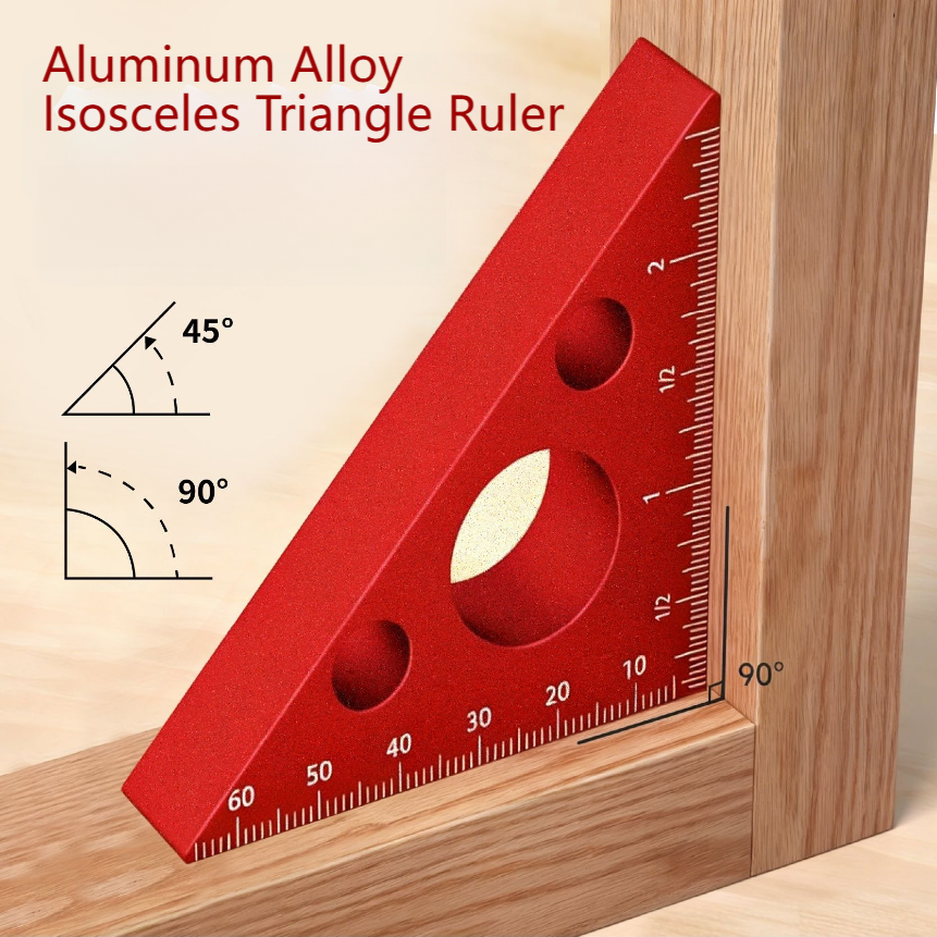 Marking Tools In Workshop - For Workshop Use Aluminum Ruler Marking