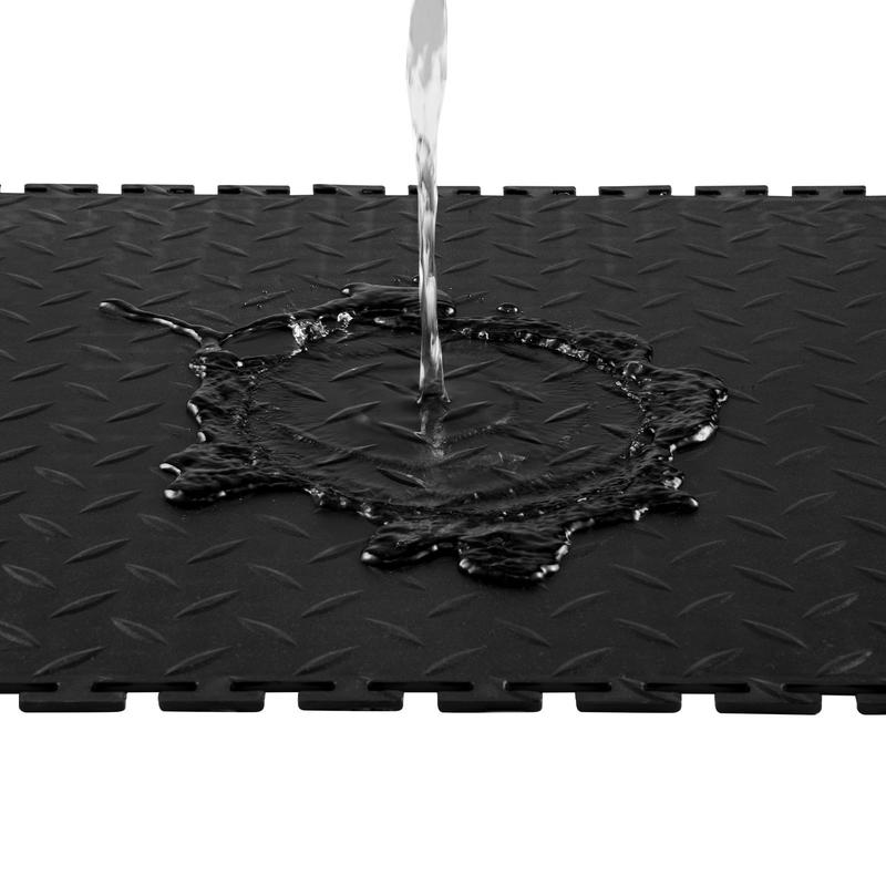 Tools Workshop - Garage Floor Tiles Interlocking, 8 Pack