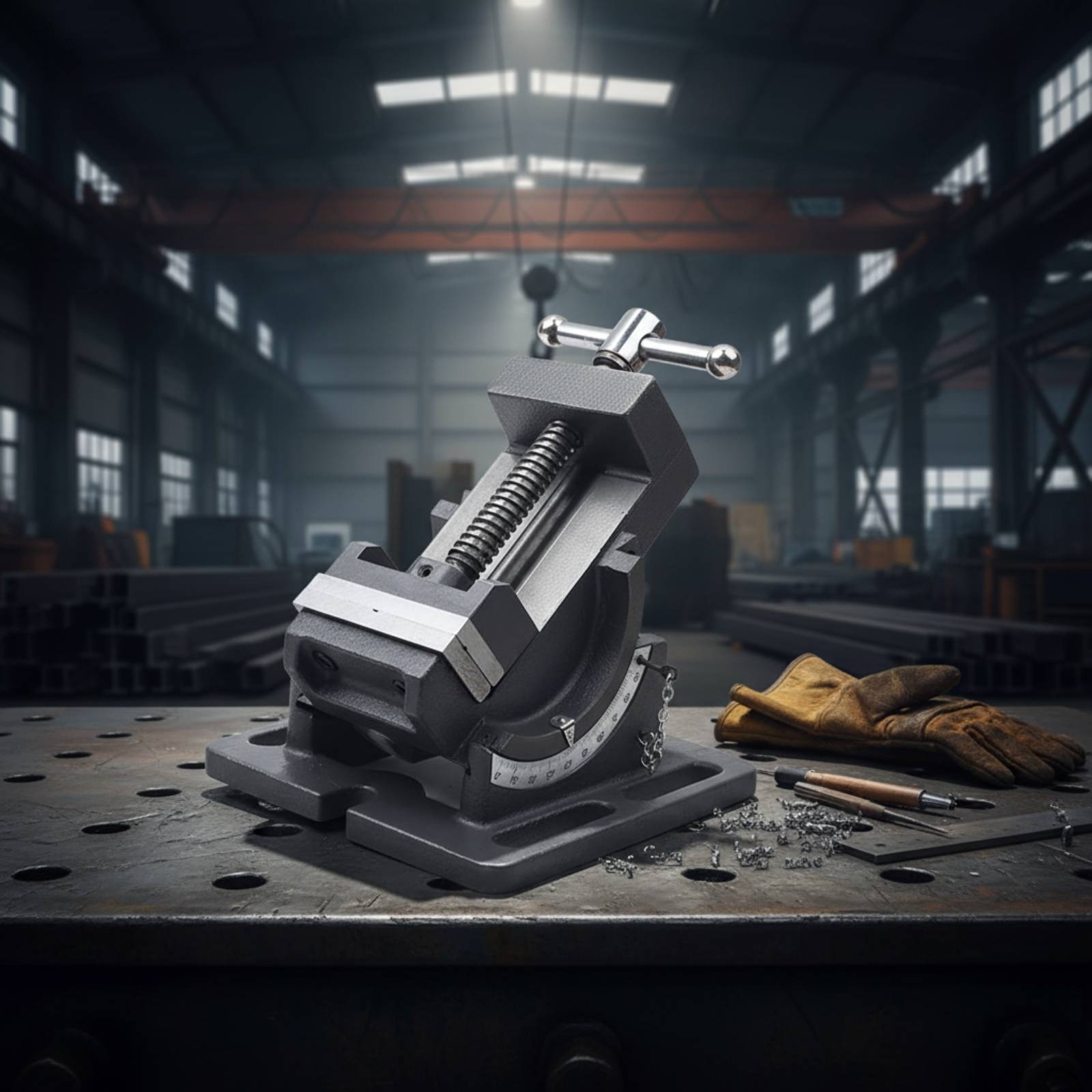 Tilting Vise Anti-Slip Grippin - огляд і ціна Workshop Tools Bench