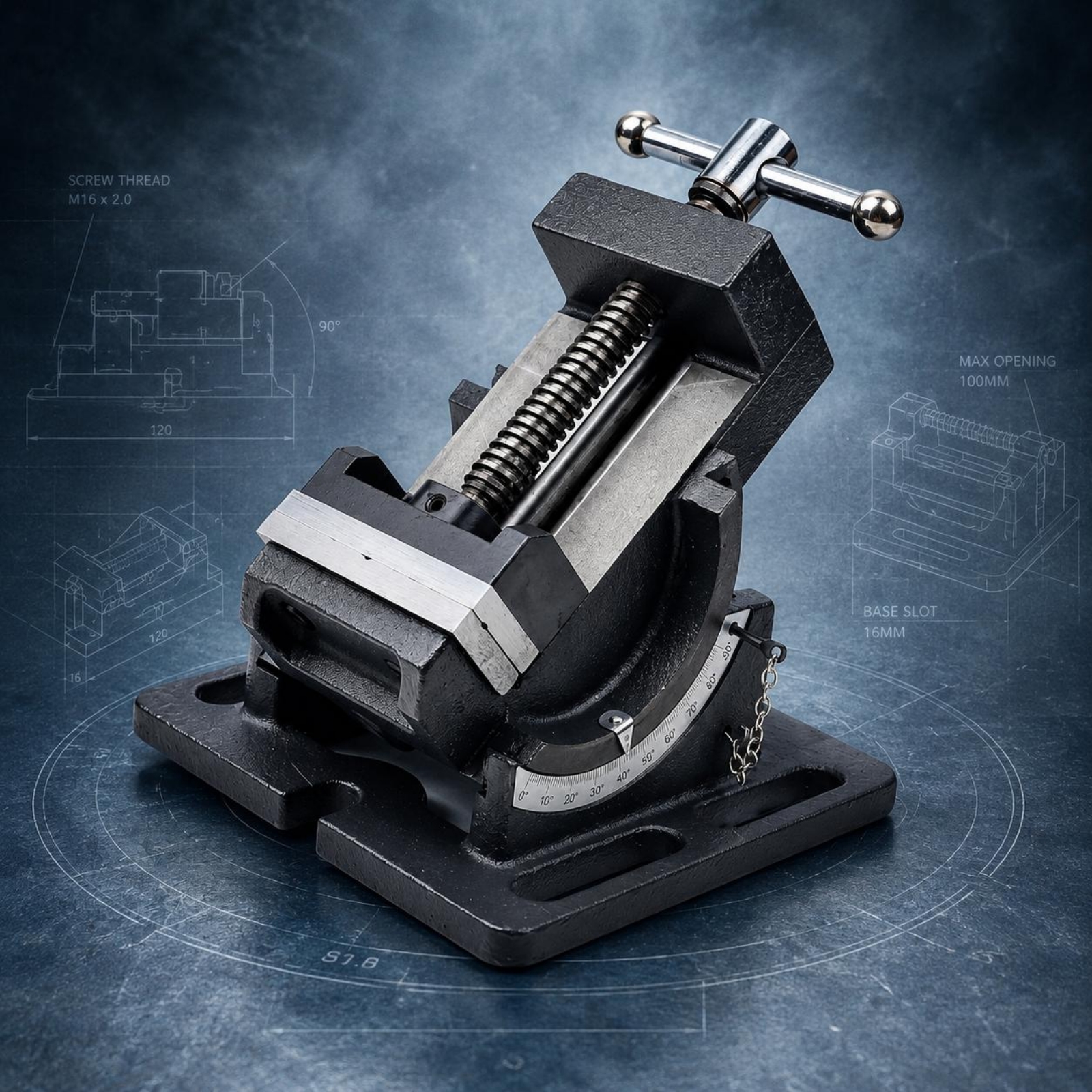 Tilting Vise Anti-Slip Grippin - огляд і ціна Workshop Tools Bench