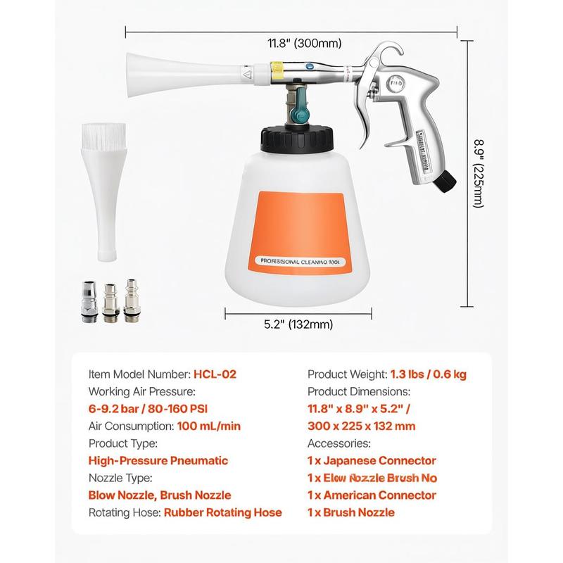 Vortex Interior Cleaner 1L Bot - огляд і ціна Car Workshop Tools And Equipment