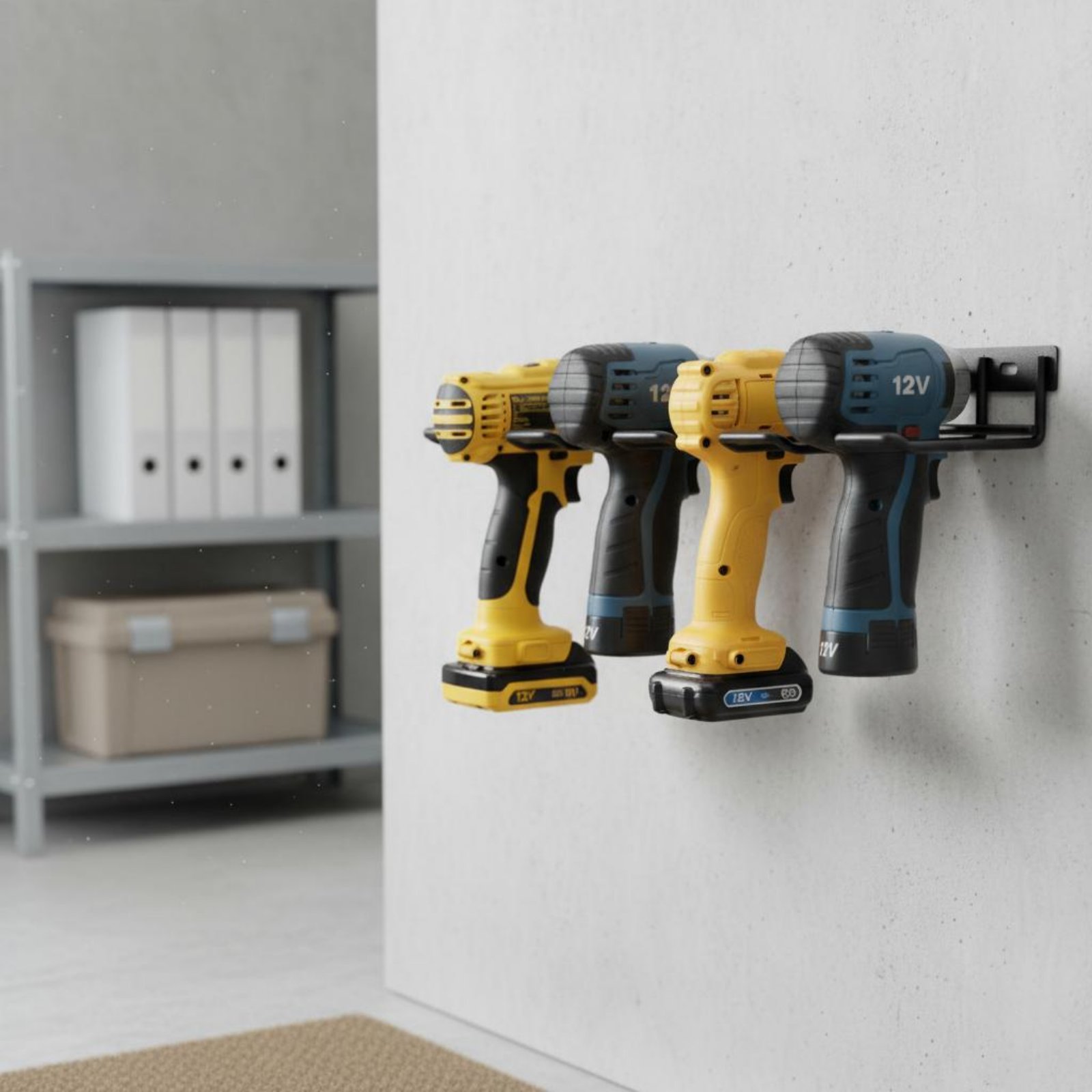 Wall Mount Drill Holder Easy I - огляд і ціна Power Tools For Workshop