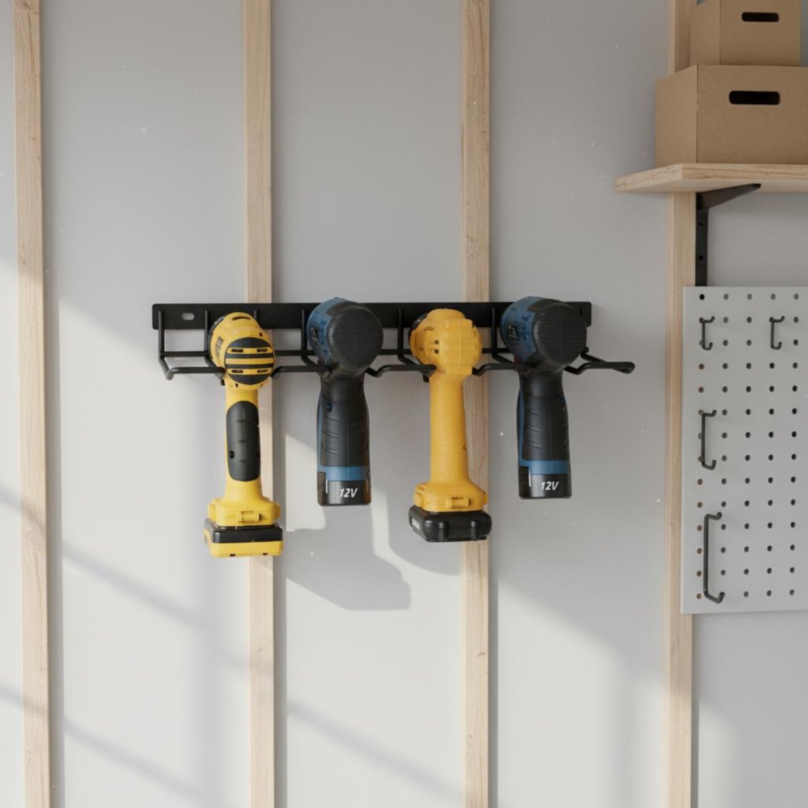 Wall Mount Drill Holder Easy I - огляд і ціна Power Tools For Workshop