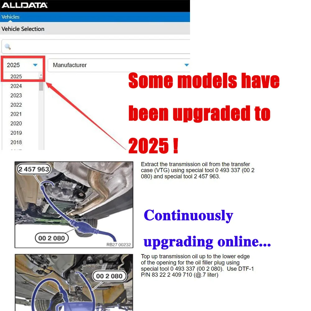 Alldata EU CAR Data Online Acc - огляд і ціна Workshop Tools Online