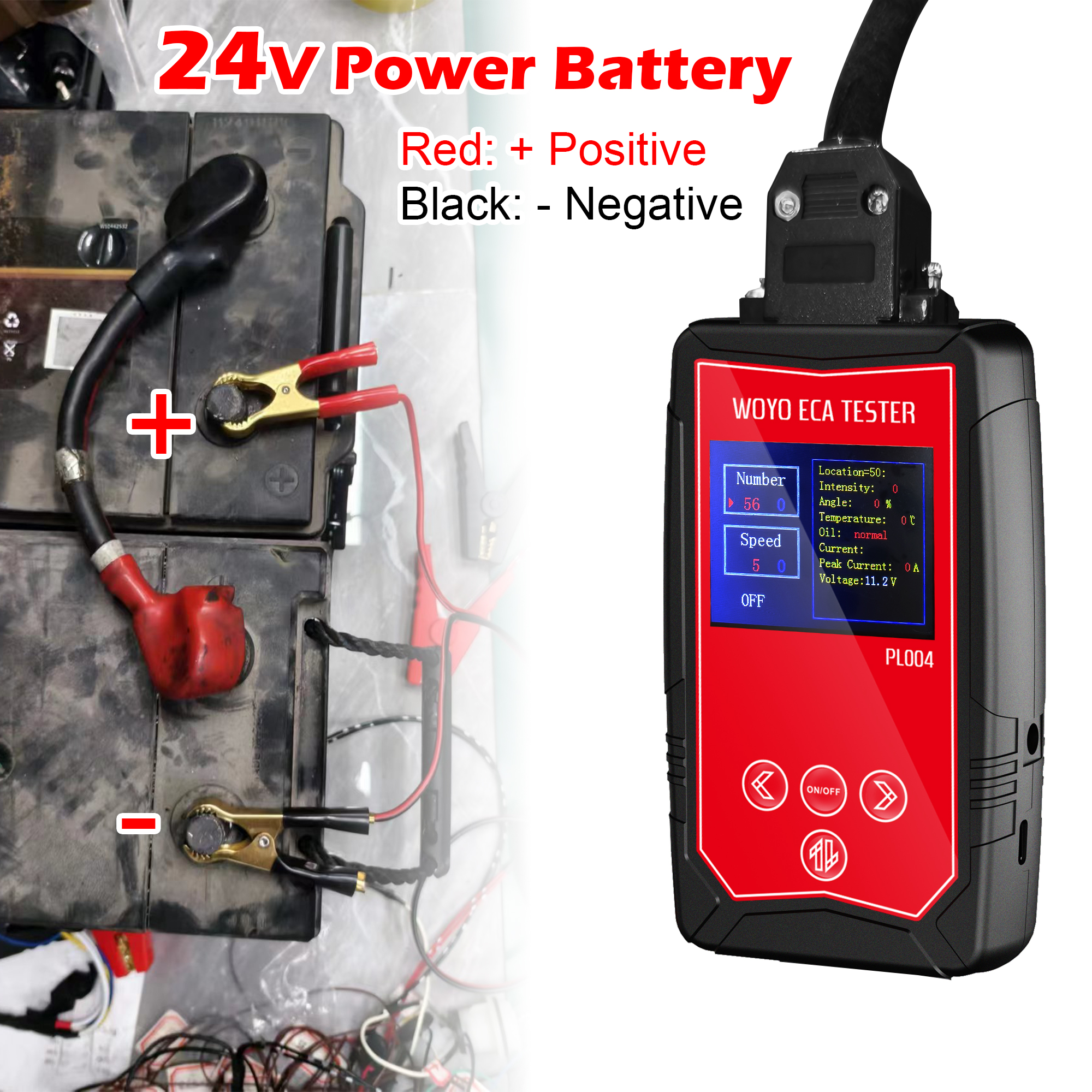WOYO PL004 ECA Tester for Scan - огляд і ціна Workshop Tools Bench