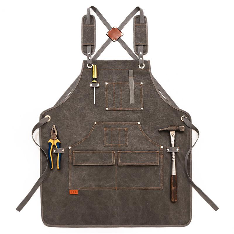 Canvas Apron With Printed Logo - огляд і ціна Workshop Tools Logo