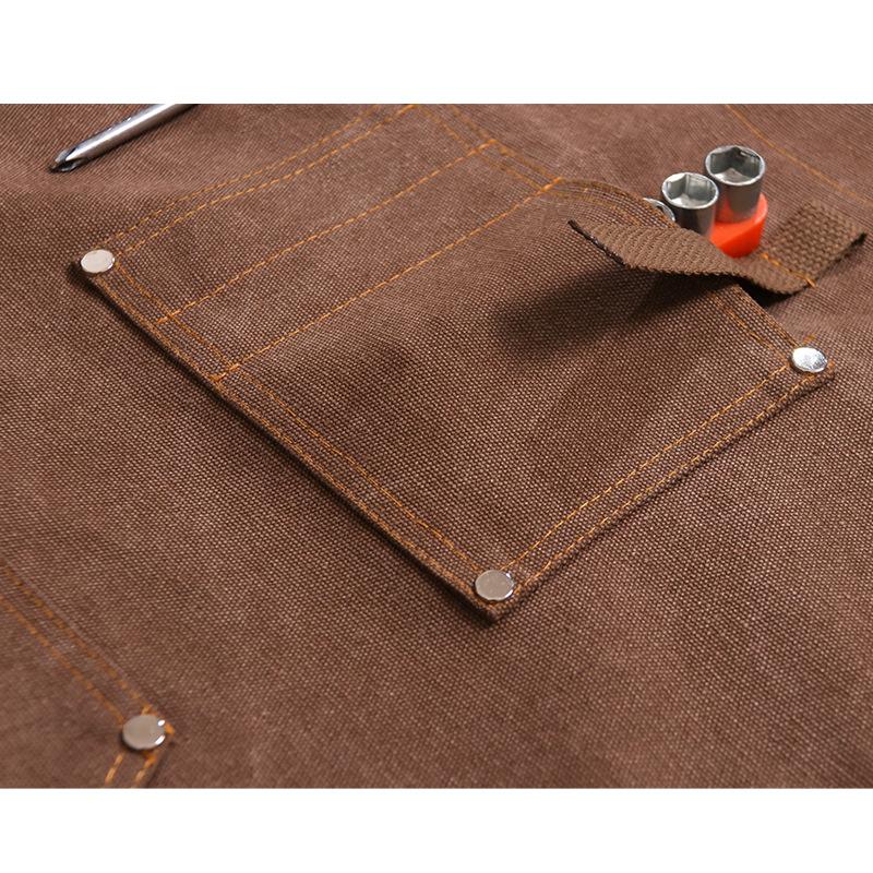 Canvas Apron With Printed Logo - огляд і ціна Workshop Tools Logo
