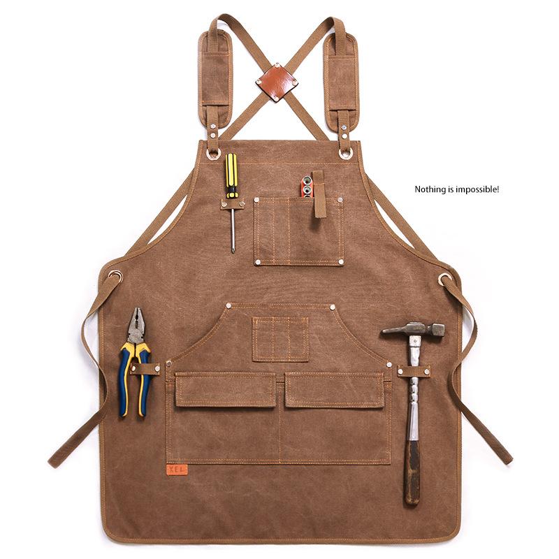 Canvas Apron With Printed Logo - огляд і ціна Workshop Tools Logo