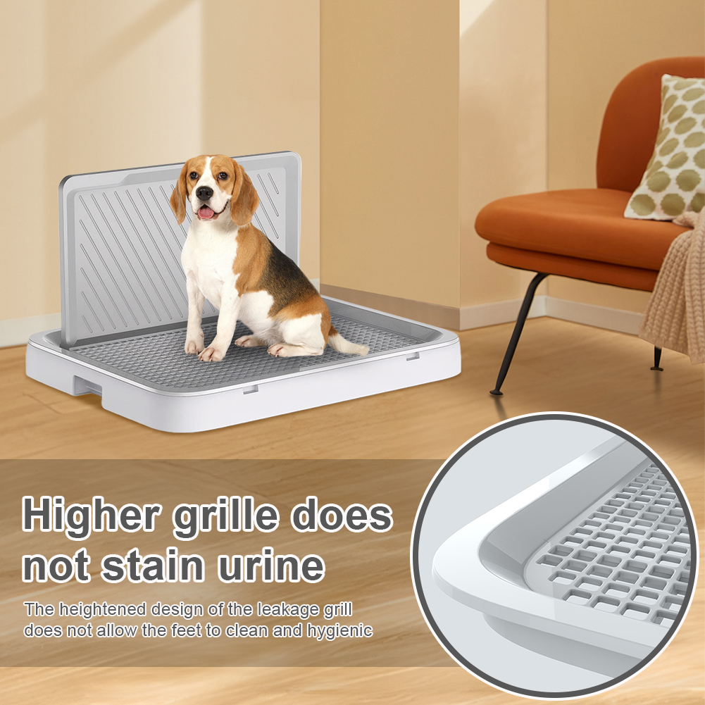 Dog Potty Tray with Pee Wall P - огляд і ціна Bench Dog Hole