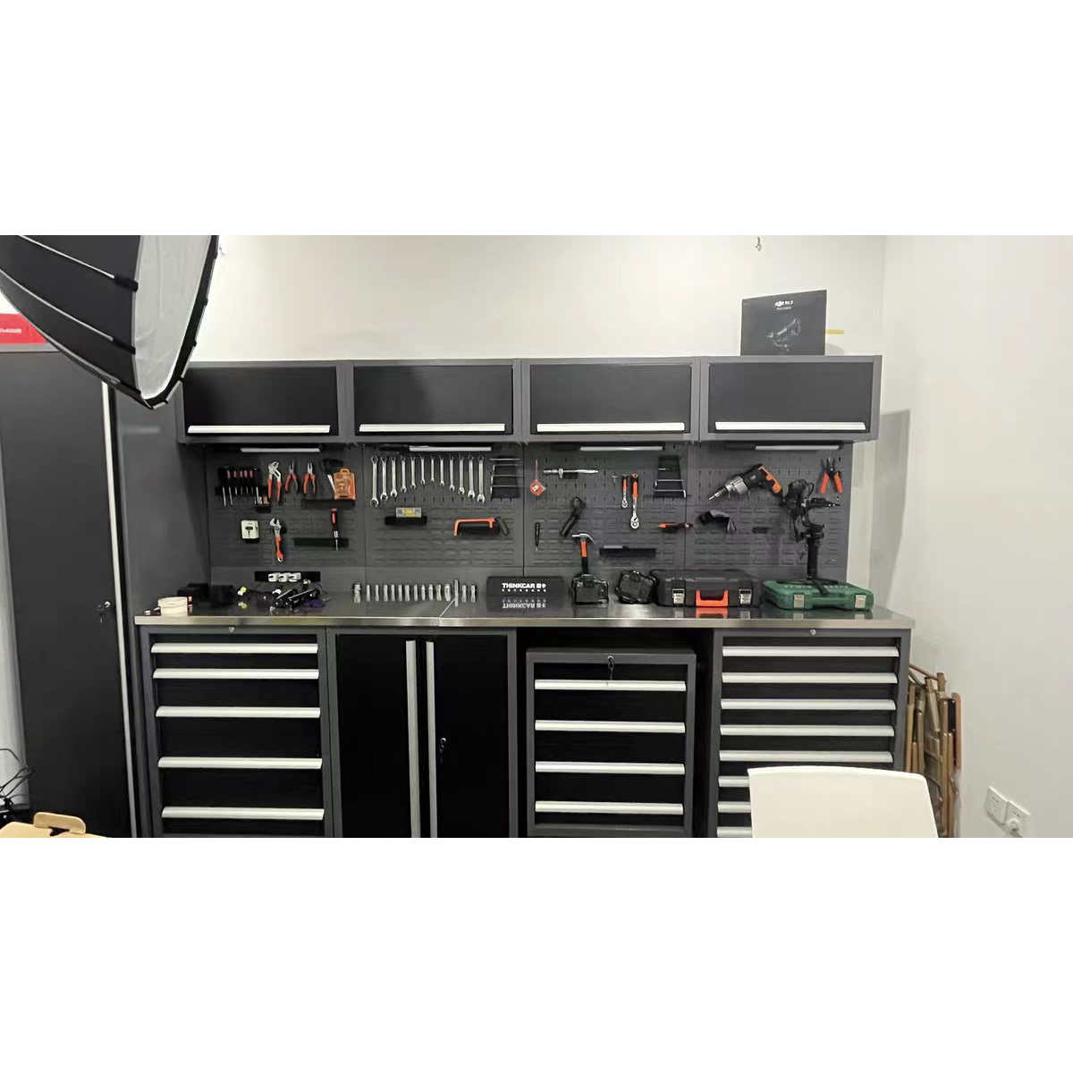 Combined tool cabinet Stainles - огляд і ціна Workshop Tools Bench