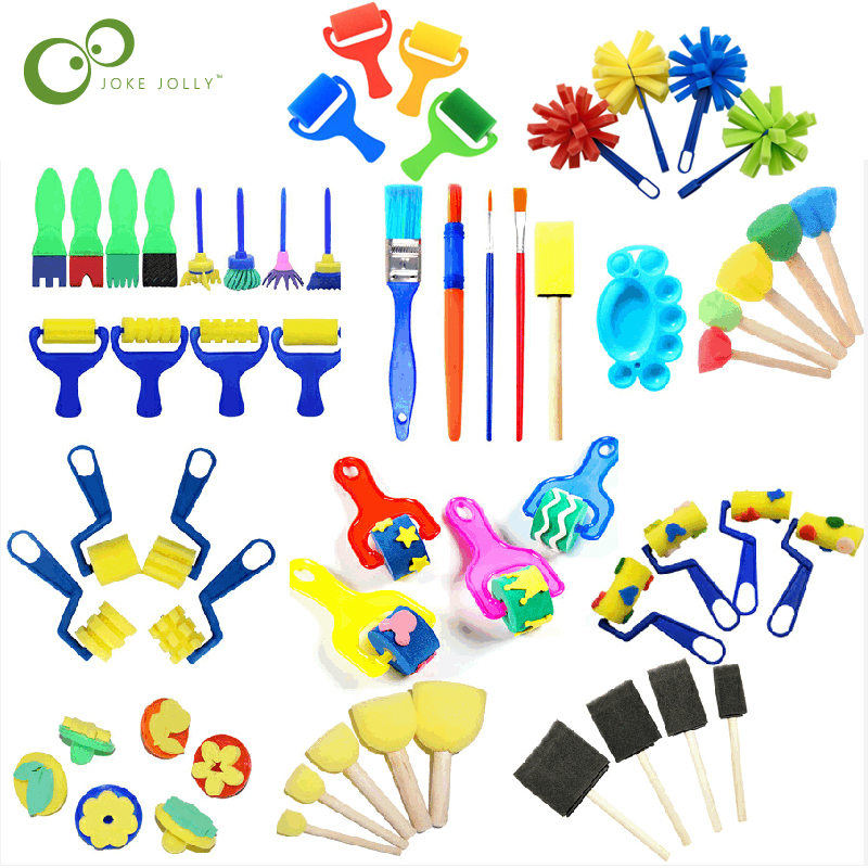 Children Toddler Sponge Stamp  - огляд і ціна Tools Workshop For Kids