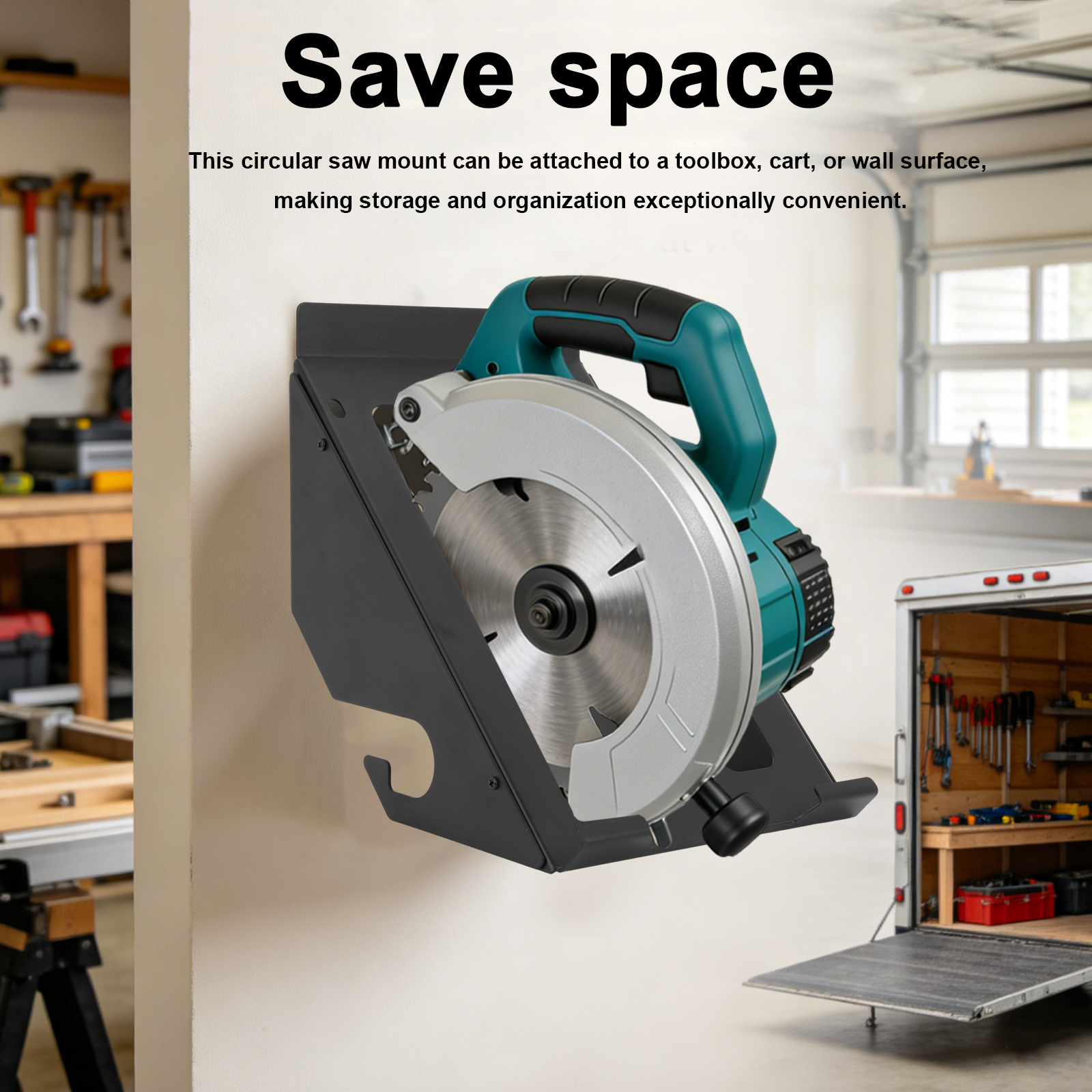 Circular Saw Holder for Shed G - огляд і ціна Workshop Tools Hanger