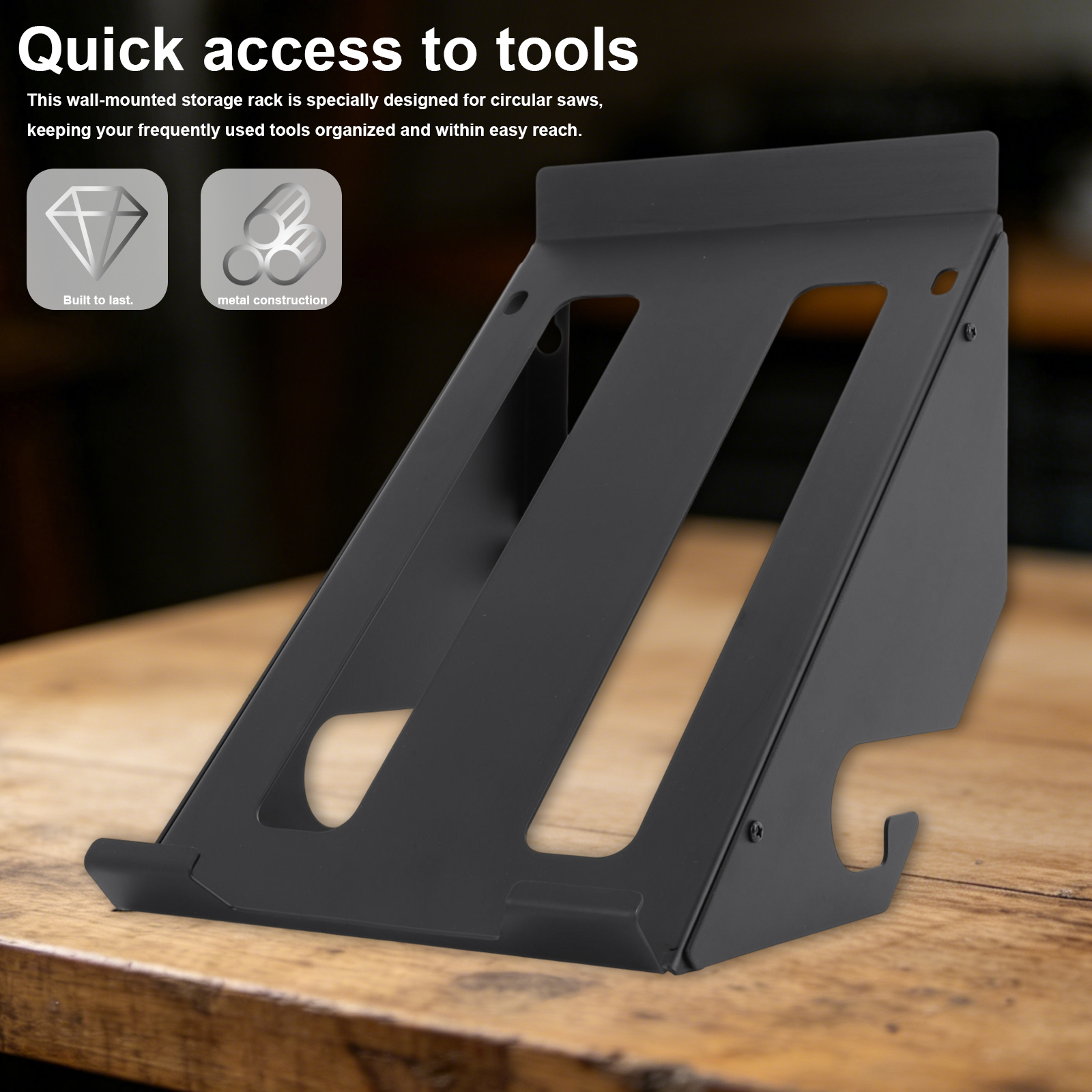 Circular Saw Holder for Shed G - огляд і ціна Workshop Tools Hanger