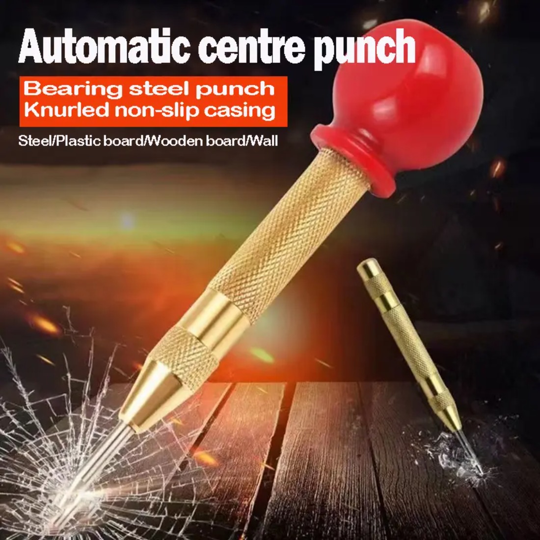 Center Punch with Cap, Automat - огляд і ціна Workshop Tools Center