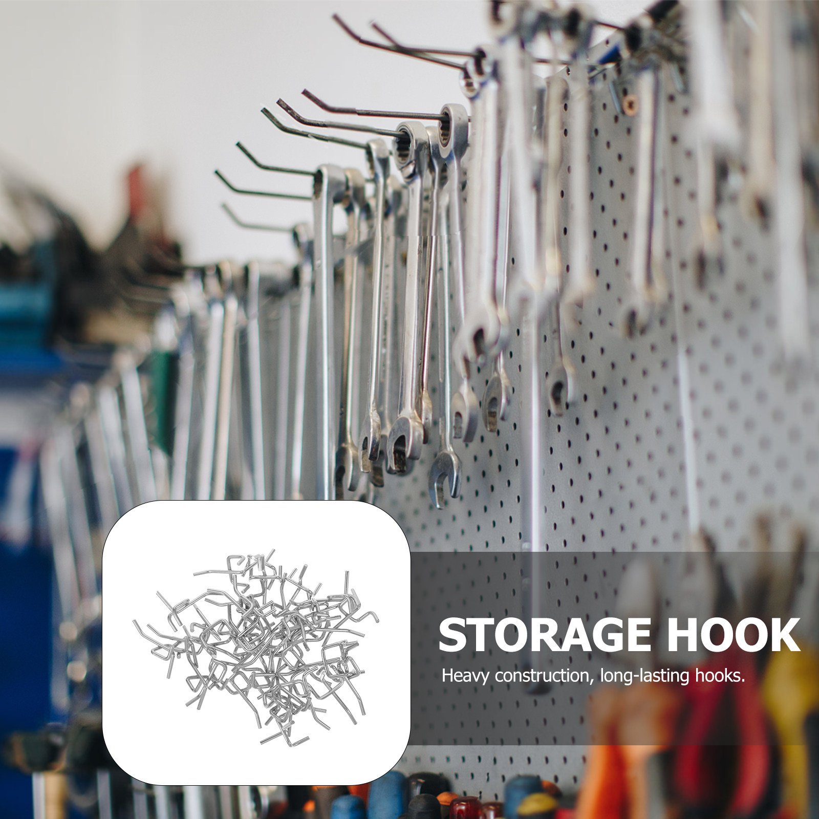 50Pcs Electroplated Steel Pegb - огляд і ціна Workshop Tools Hanger