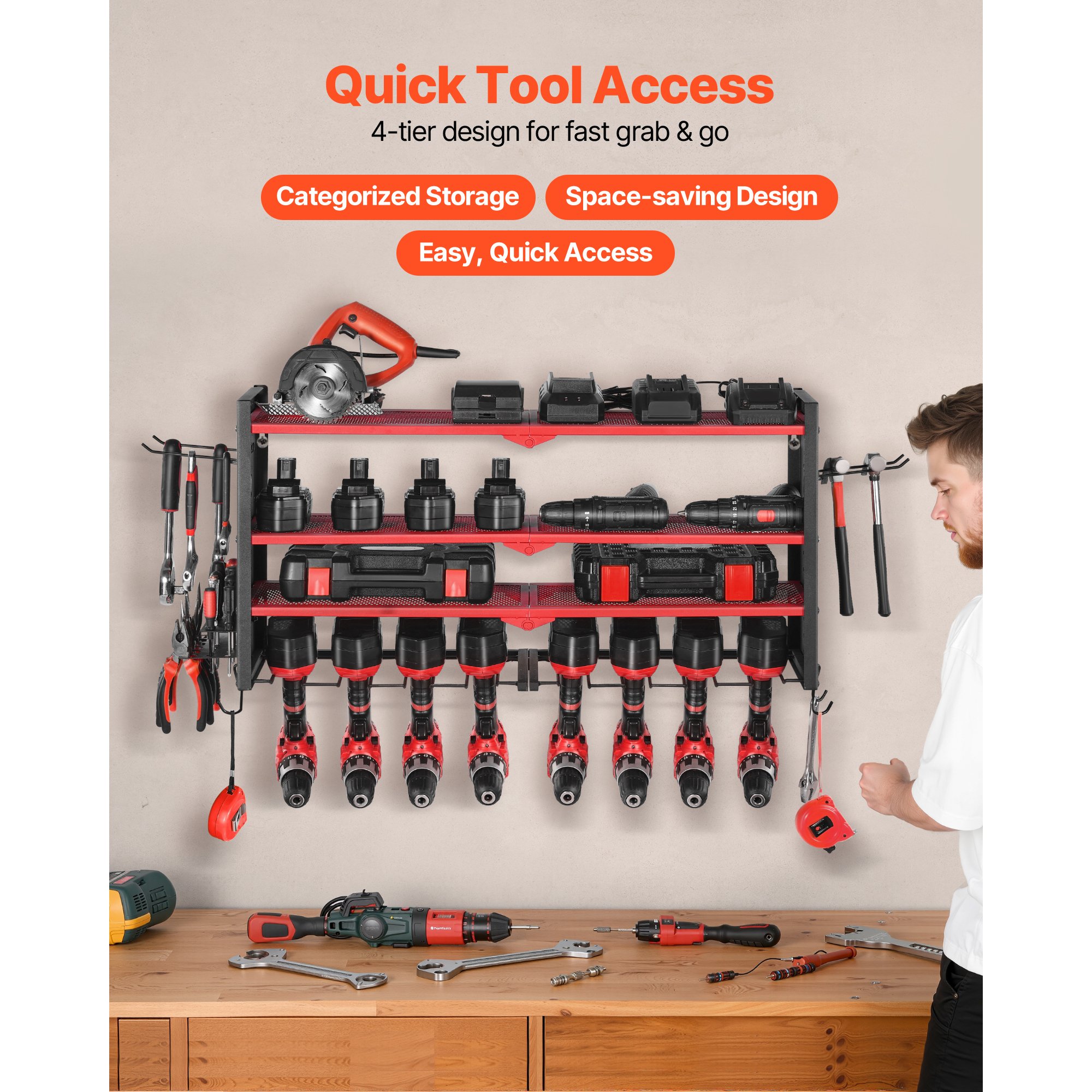 SucceBuy 4-Layer Hand Power To - огляд і ціна Power Tools For Workshop