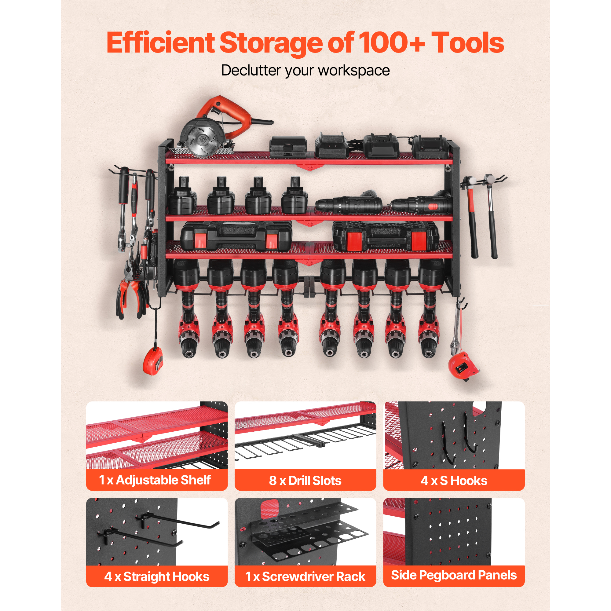 SucceBuy 4-Layer Hand Power To - огляд і ціна Power Tools For Workshop