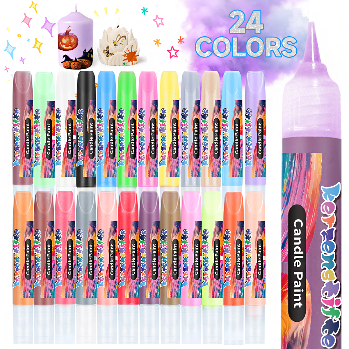 24Colors 10Ml Candle Paints Hi - огляд і ціна Tools Workshop For Kids