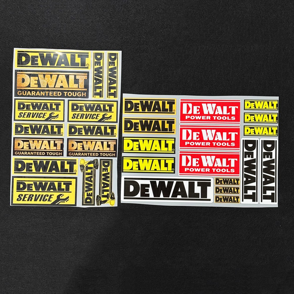 DeWalt Logo Vinyl Reflective S - огляд і ціна Workshop Tools Logo