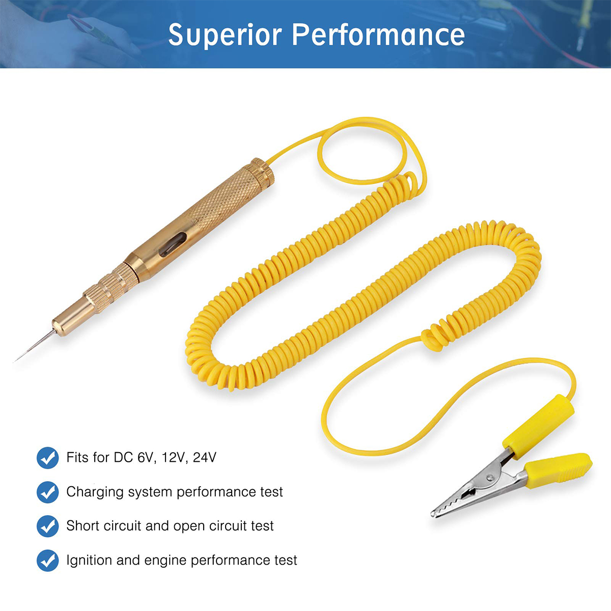 6V/12V/24V Automotive Current  - огляд і ціна Car Workshop Tools And Equipment