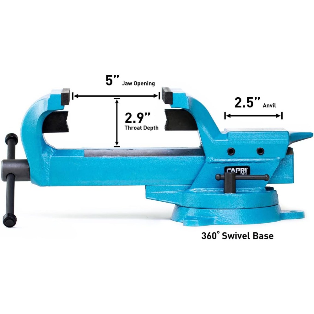 Forged Steel Bench Vise 4 inch - огляд і ціна Workshop Tools Bench