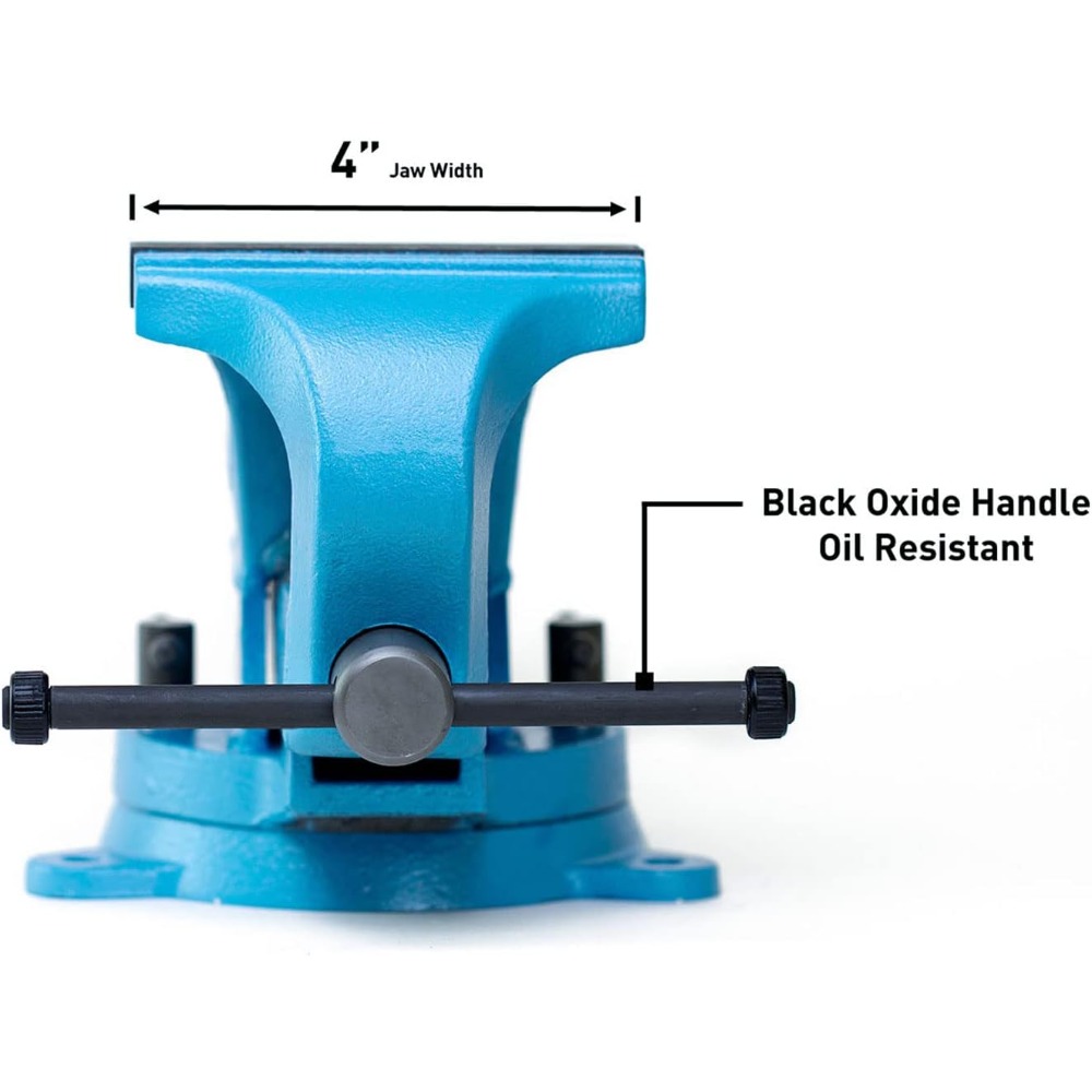 Forged Steel Bench Vise 4 inch - огляд і ціна Workshop Tools Bench