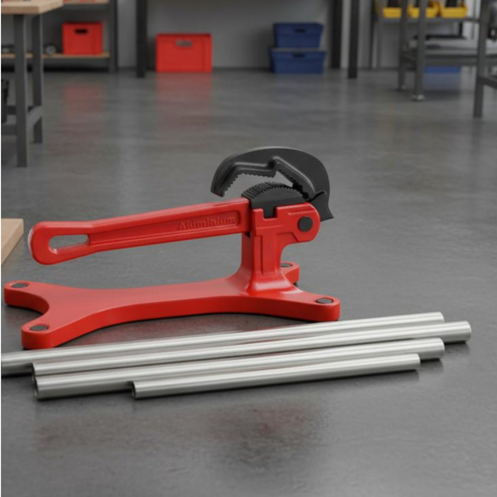 Yoke Pipe Vise Sturdy-Duty Por - огляд і ціна Tools Workshop
