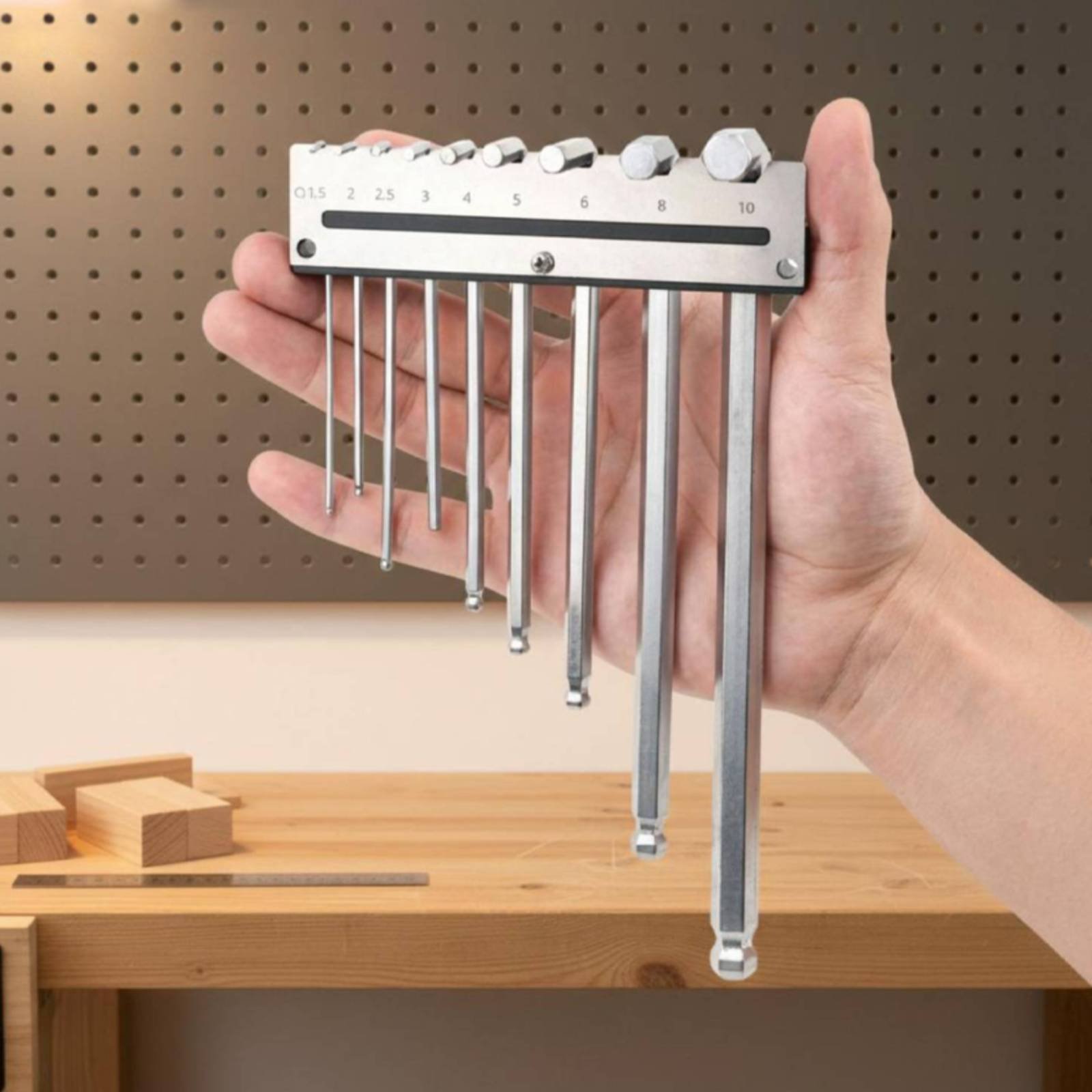 Wall Mounted Hex Key Holder Me - огляд і ціна Tools In The Workshop