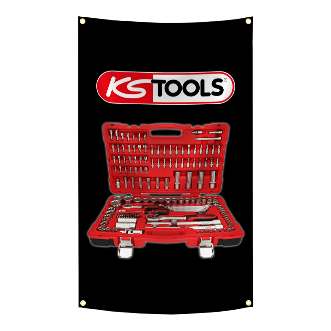 KS TOOLS Brand Flag Tapestry 3 - огляд і ціна Ks Tools Workshop