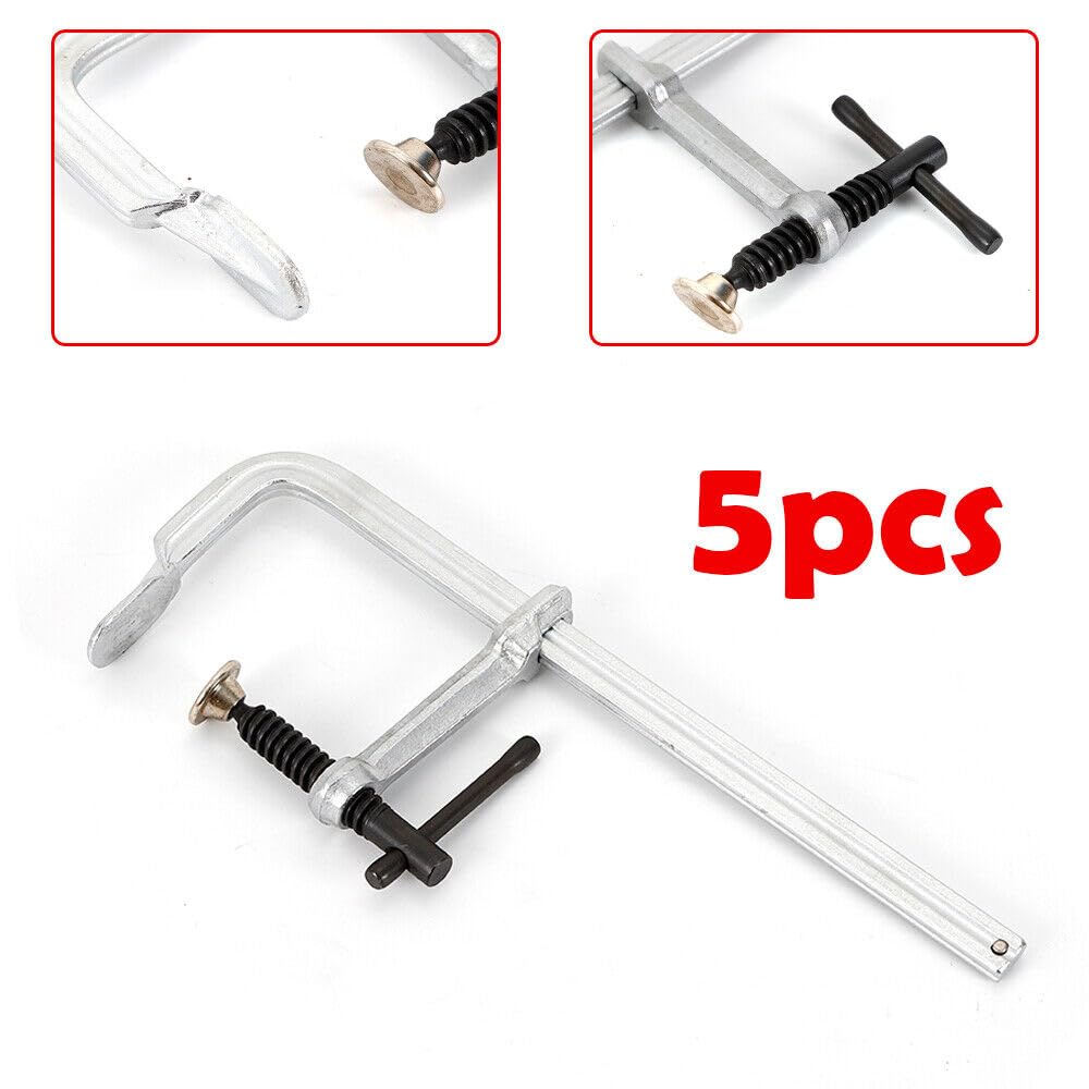5pcs/set F Clamp Welding Clamp - огляд і ціна Clamp Set F Style
