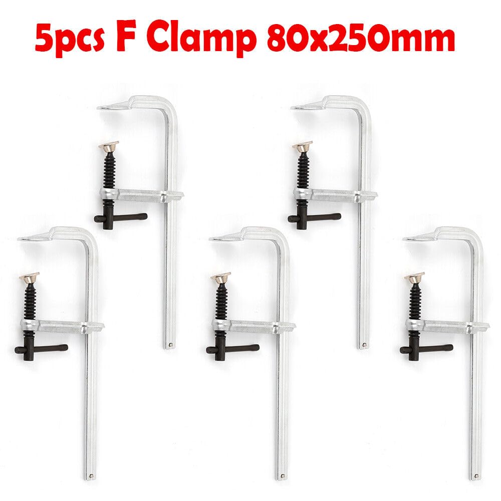 5pcs/set F Clamp Welding Clamp - огляд і ціна Clamp Set F Style