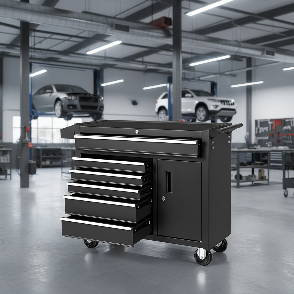 Tool Storage Cabinet 6-Drawer  - огляд і ціна Workshop Tools Logo