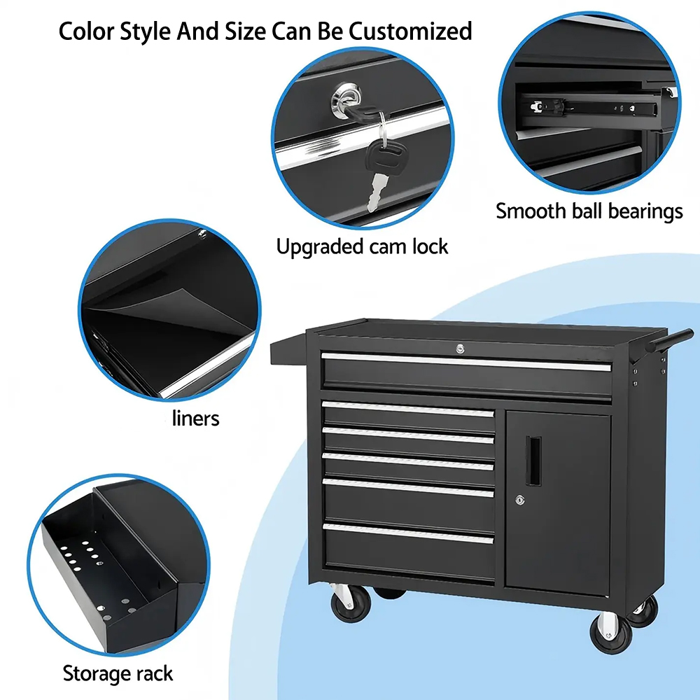 Tool Storage Cabinet 6-Drawer  - огляд і ціна Workshop Tools Logo