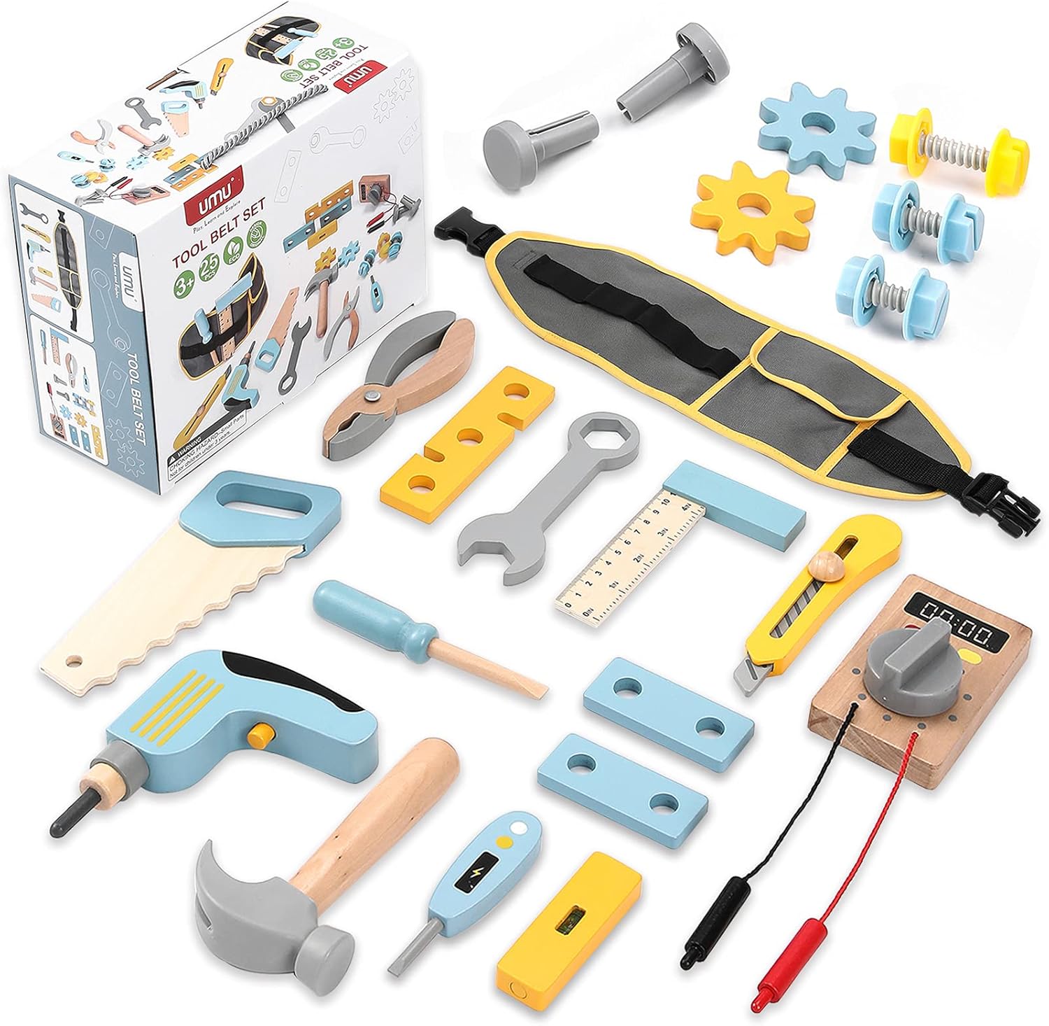 Wooden Kids Tool Set , Pretend - огляд і ціна Tools Workshop For Kids