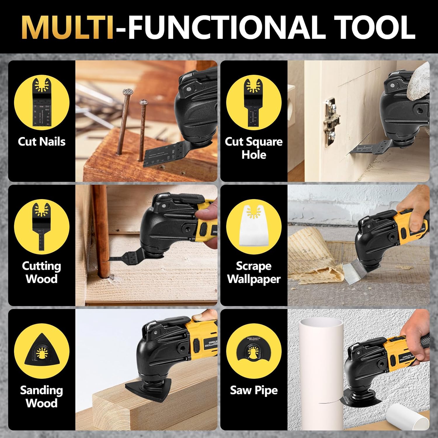 Oscillating Multi Tool Cordles - огляд і ціна Power Tools For Workshop