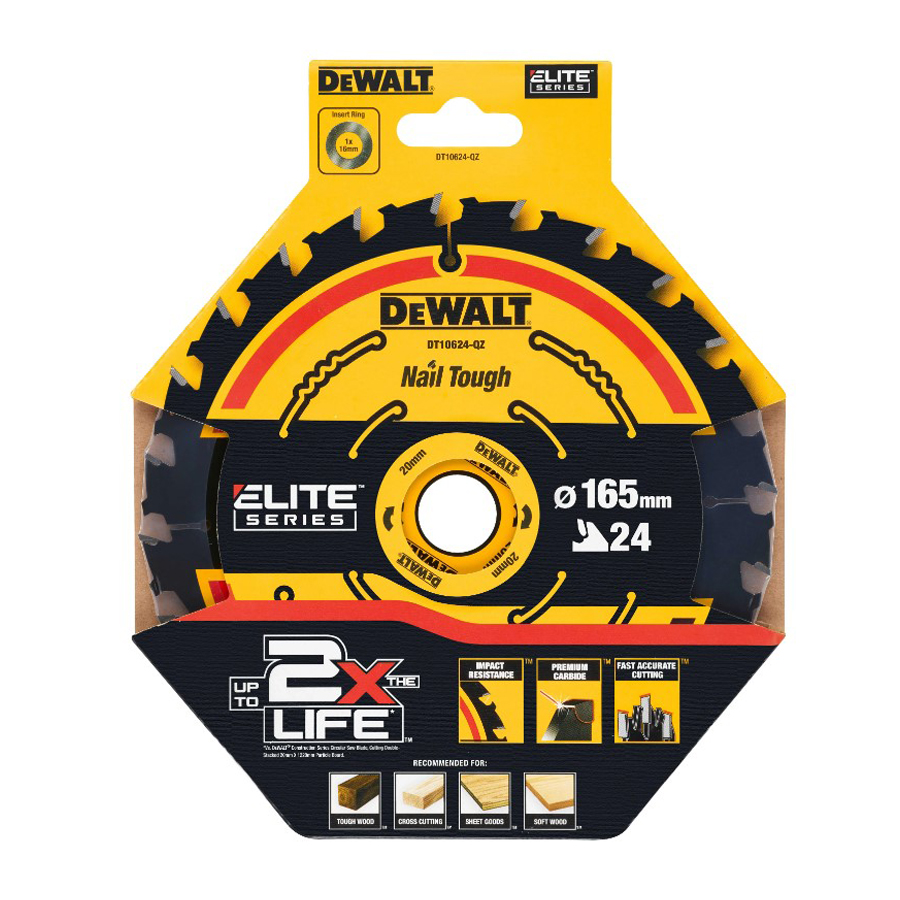 DEWALT DT10624-QZ 1/3pcs 24T C - огляд і ціна Tools Workshop