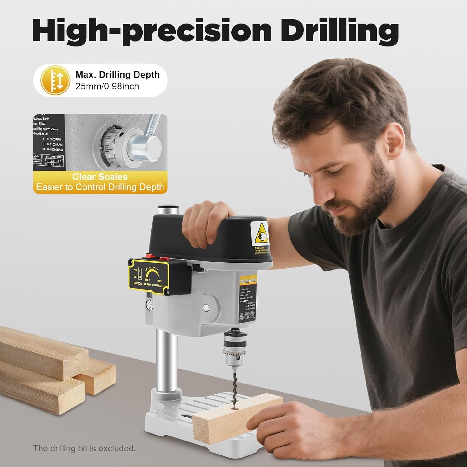 Portable Jewelry Drill Press 3 - огляд і ціна Drill Press Bench