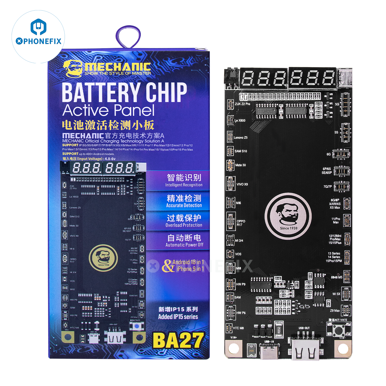 Mechanic BA27 Fast Battery Act - огляд і ціна Power Tools For Workshop