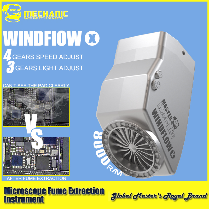 MECHANIC WindFlow X Exhaust Fa - огляд і ціна Power Tools For Workshop