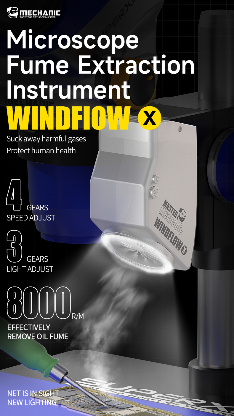 MECHANIC WindFlow X Exhaust Fa - огляд і ціна Power Tools For Workshop