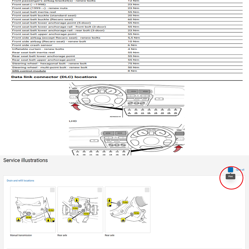 2026 Car Data Wiring Diagrams  - огляд і ціна Workshop Tools Online