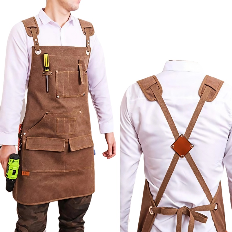 Heavy Duty Canvas Apron Custom - огляд і ціна Workshop Tools Logo